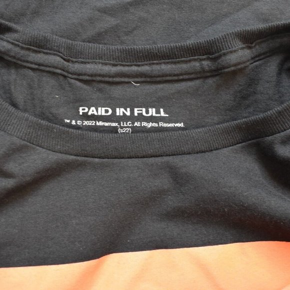 Paid In Full Mens The American Dream..Their Way Movie Poster Shirt New - Picture 3 of 3